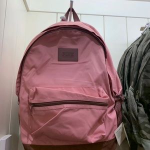 smokey rose pink backpack